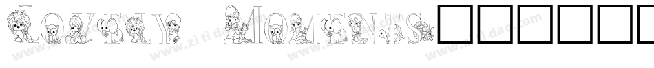 Lovely Moments字体转换